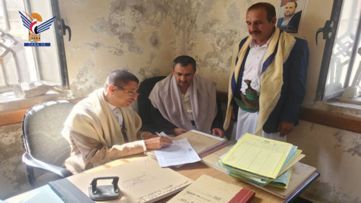 رئيس نيابة استئناف حجة يتفّقد الانضباط عقب إجازة عيد الفطر المبارك