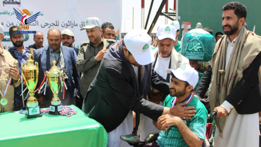 نادي الصمود الرياضي ينظم ماراثون لـ 100 معاق من منتسبي القوات المسلحة نادي الصمود الرياضي ينظم ماراثون لـ 100 معاق من منتسبي القوات المسلحة