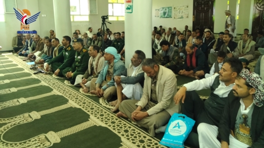 فعالية في مديرية الجبين بريمة بذكرى رحيل العلامة الرباني السيد بدر الدين الحوثي