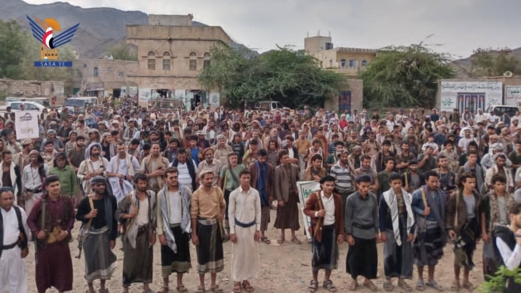 أبناء تعز يحتشدون في 91 ساحة إحياءً ليوم القدس العالمي وانتصارًا لفلسطين