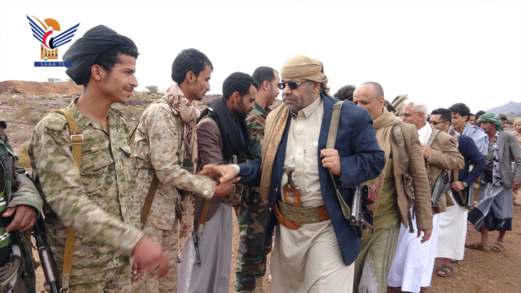 زيارة وتقدّيم قافلة من مكتب الزكاة بالضالع للمرابطين في مريس والعود