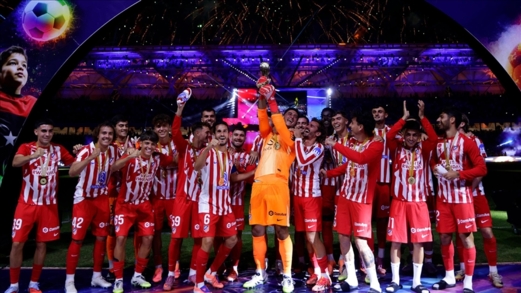 أتلتيكو مدريد يهزم إنتر ميلان ويتوج بـ"كأس إعادة الإعمار" بليبيا أتلتيكو مدريد يهزم إنتر ميلان ويتوج بـ"كأس إعادة الإعمار" بليبيا