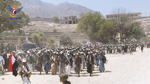 عرض لألف و500 من قوات التعبئة بمديرية وشحة في حجة