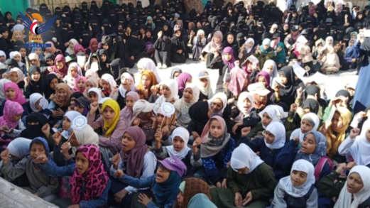 المحويت.. مدارس مديرية الخبت تُحيي ذكرى ميلاد الزهراء