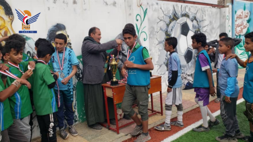 إختتام بطولة الولاية الرياضية لمديرية سنحان وصنعاء الجديدة