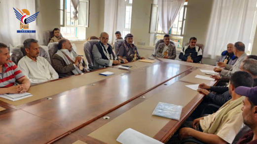 مناقشة تحديث وتحليل الوضع التنموي الراهن في مديريات البيضاء