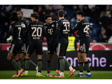 بايرن ميونخ يواجه فولفسبورغ ودورتموند يلتقي فرانكفورت في الجولة 16 للدوري الألماني