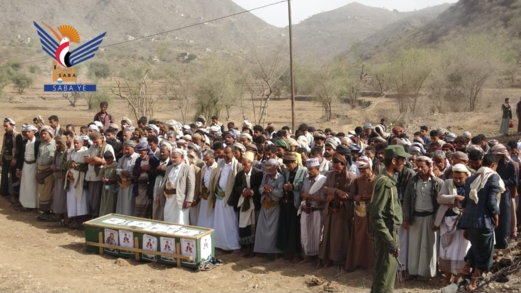 صنعاء .. تشييع جثمان الشهيد أسعد يحيى المدولي بمديرية صعفان 