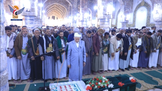 تشييع جثمان العلامة أحمد خاطر في محافظة صعدة