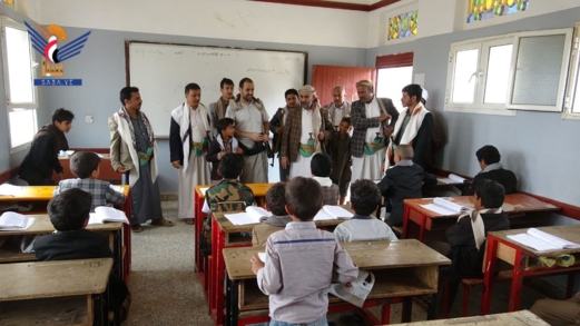تفقد الدورات الصيفية في محافظة حجة