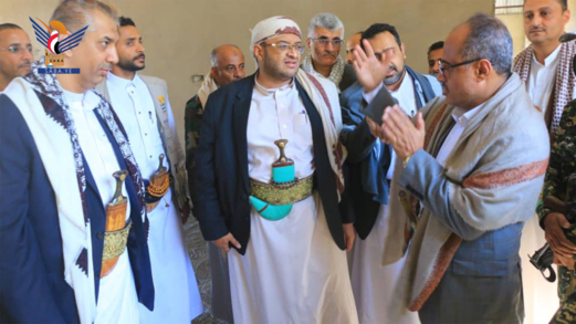 وزير العدل وحقوق الإنسان​ يتفقد أداء عمل محاكم المجمع القضائي بتعز
