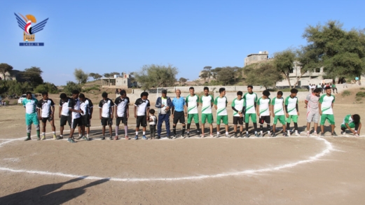 انطلاق بطولة الشهيد لكرة القدم في مديرية صبر الموادم بتعز