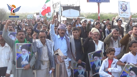 لحج.. مسيرات في القبيطة إحياء لذكرى يوم الفرقان وتضامنا مع إيران ولبنان