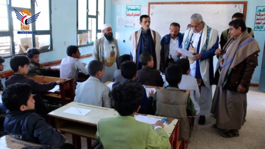 تدشين اختبارات نهاية الفصل الدراسي الثاني بمحافظة ريمة