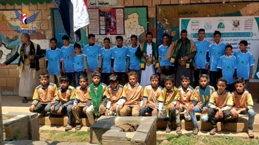 انطلاق بطولتي كأس المولد النبوي بمديريتي عنس ومغرب عنس في ذمار انطلاق بطولتي كأس المولد النبوي بمديريتي عنس ومغرب عنس في ذمار