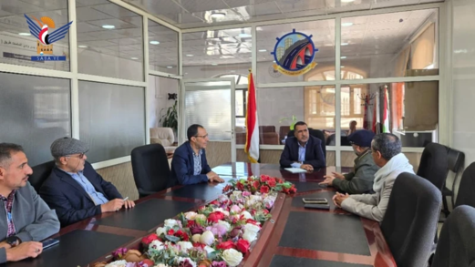 السياني يطلع على سير العمل في المؤسسة العامة للطرق والجسور