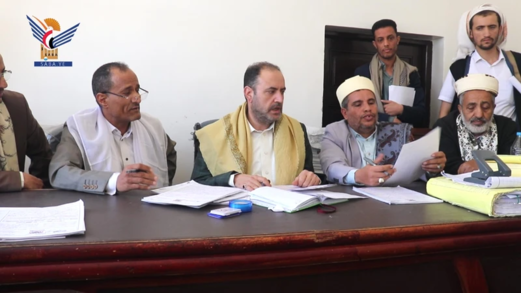 رئيس هيئة التفتيش القضائي يتفقد سير العمل بالشعب الاستئنافية في امانة العاصمة