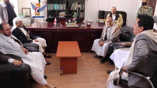 رئيس مجلس القضاء ووزير العدل ورئيس هيئة التفتيش يطلعون على سير العمل بالمحاكم