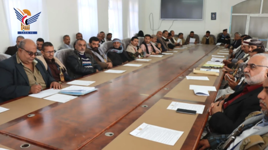 تنفيذي البيضاء يناقش الاليات الكفيلة بتعزيز الأداء ومستوى الانضباط  