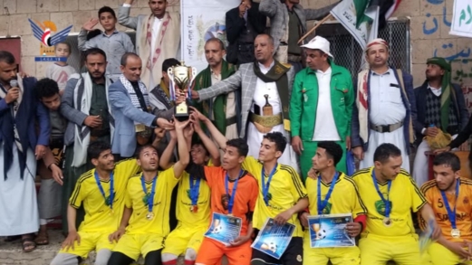 تتويج أبطال بطولات المولد النبوي لكرة القدم في مديريات إب تتويج أبطال بطولات المولد النبوي لكرة القدم في مديريات إب