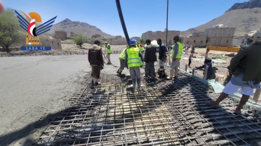 زيارة تفقدية لمشروع إنشاء عبارة صندوقية بمديرية جحانة