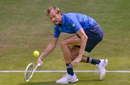 الروسي مدفيديف يتأهل إلى الدور النهائي لبطولة هاله 