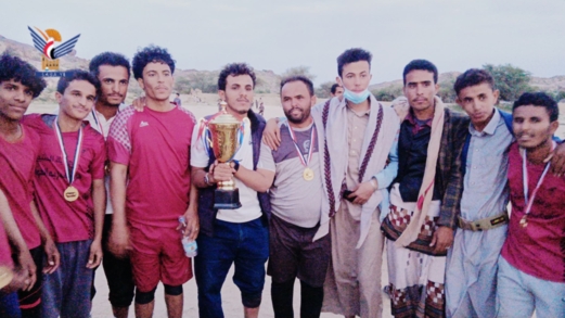 البيضاء .. فريق رهيب الأغوال يُتوَّج ببطولة الشهيد الرهوي في مديرية ردمان البيضاء .. فريق رهيب الأغوال يُتوَّج ببطولة الشهيد الرهوي في مديرية ردمان