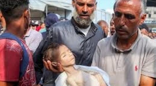 "المنظمات الأهلية": 900 ألف طفل يقاسون سوء التغذية في غزة