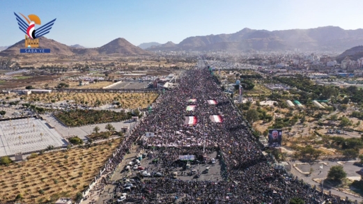 خروج مليوني في مسيرات النصر بالعاصمة والمحافظات تتويجا لموقف اليمن البطولي مع غزة