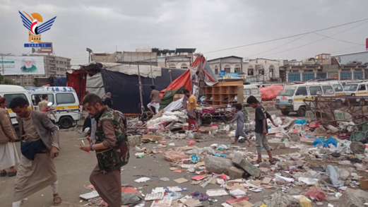 الاطلاع على إزالة العشوائيات بشوارع مديريتي الثورة وشعوب في أمانة العاصمة  