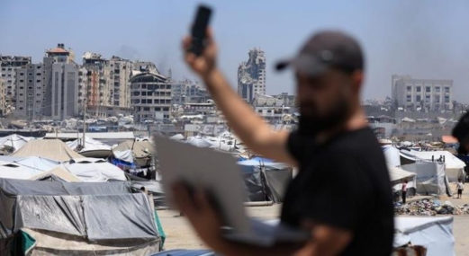انقطاع الإنترنت والاتصالات الأرضية بمدينة غزة وشمال القطاع