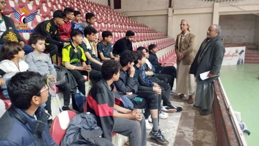 برنامج ثقافي مصاحب لبطولة كرة الريشة للناشئين والبراعم بصنعاء