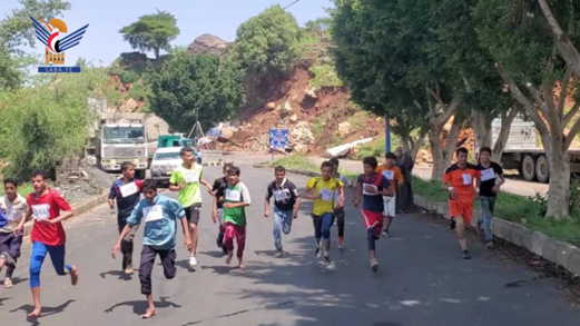 سباق رياضي في المحويت احتفاءً بذكرى المولد النبوي الشريف سباق رياضي في المحويت احتفاءً بذكرى المولد النبوي الشريف