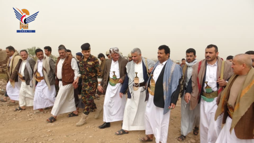 تفقد أحوال المرابطين في جبهة مريس بالضالع