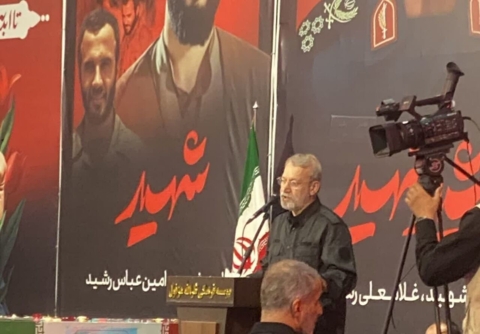 لاريجاني: الشعب الايراني قصم ظهر الكيان الصهيوني واميركا خلال الحرب الاخيرة