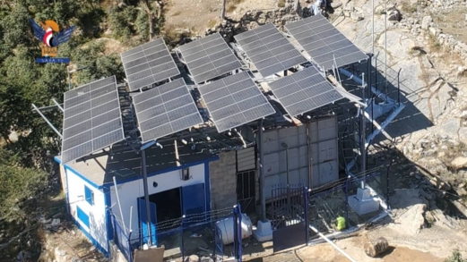 فرع هيئة مياه الريف بالمحويت يتسلّم مشروع وحدة ضخ بالطاقة الشمسية لعزلة بيت البشاري