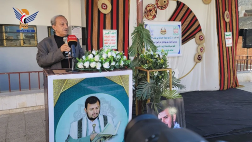 فعالية ثقافية في مركز محافظة حجة بمناسبة جمعة رجب