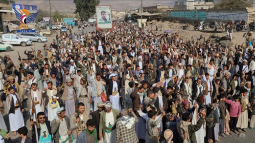  مسيرات حاشدة بذمار نصرة للشعب الفلسطيني وتنديدا باستمرار جرائم العدو الصهيوني بغزة