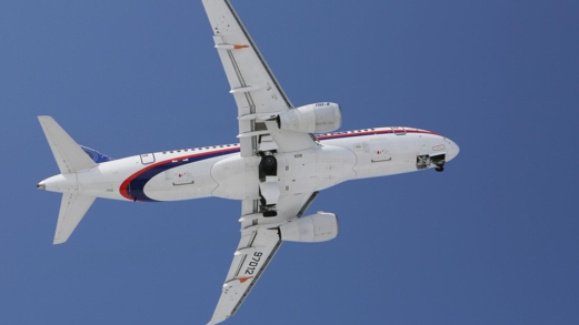 أول رحلة لطائرة الركاب الروسية "سوبرجيت" بمحركات محلية الصنع أول رحلة لطائرة الركاب الروسية "سوبرجيت" بمحركات محلية الصنع