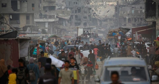 غزة تعاني من القصف والتهجير الجماعي مع إعلان "إسرائيل" المرحلة الثالثة من الحرب غزة تعاني من القصف والتهجير الجماعي مع إعلان "إسرائيل" المرحلة الثالثة من الحرب