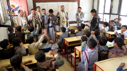  تفقد الأنشطة الصيفية بمديرية السودة بعمران 