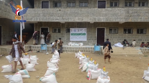 مؤسسة كفل التنموية تدّشن مشروع السلة الغذائية الرمضانية بصعدة