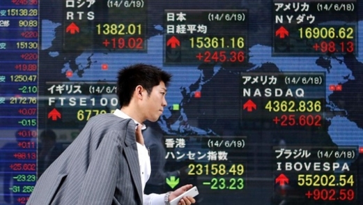 ارتفاع قياسي للأسهم اليابانية