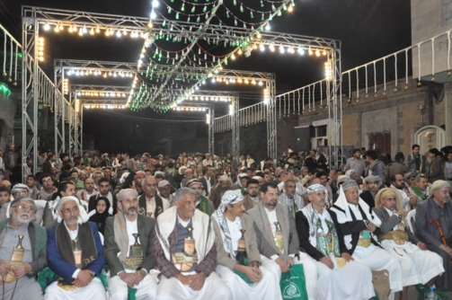 أمسية بمديرية شعوب في أمانة العاصمة ابتهاجاً بذكرى المولد النبوي