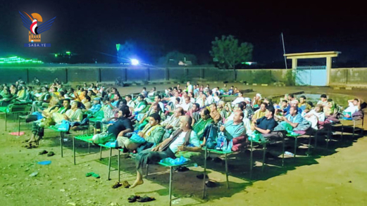 أمسية في مديرية عبس بحجة بذكرى المولد النبوي