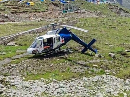 تحطم مروحية شمال الهند ومصرع جميع ركابها