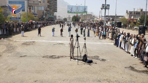 أبناء مديرية شعوب يعلنون تأييدهم لعمليات القوات المسلحة وإسناد محور المقاومة