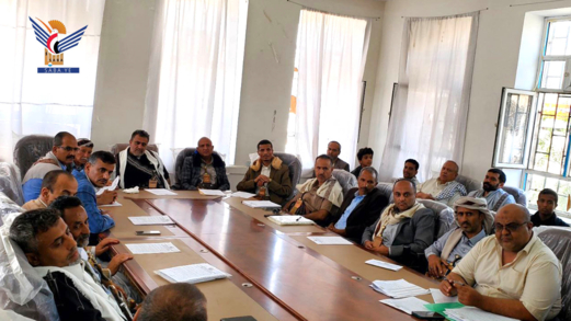 تنفيذي البيضاء يناقش الآليات الكفيلة بتعزيز الأداء ومستوى الانضباط الوظيفي