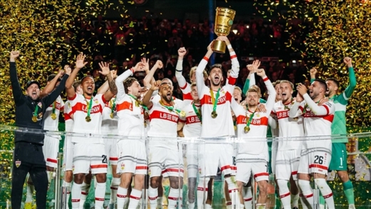 شتوتغارت يتوّج بلقب كأس ألمانيا للمرة الرابعة في تاريخه
