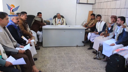 مناقشة مستوى تحصيل الموارد المالية بمحافظة ريمة